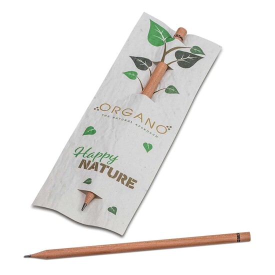 Bleistift im Samenpapieretui - Blumenmischung, Druck 4/4-c