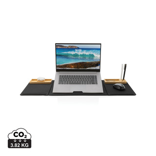 Impact AWARE RPET faltbare Desk-Organizer mit Laptop-Ständer