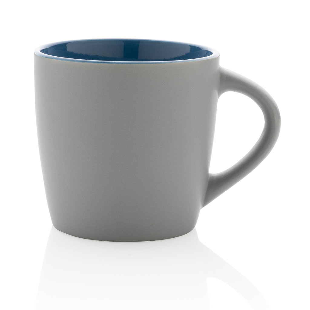 Keramiktasse innen coloriert, 300ml