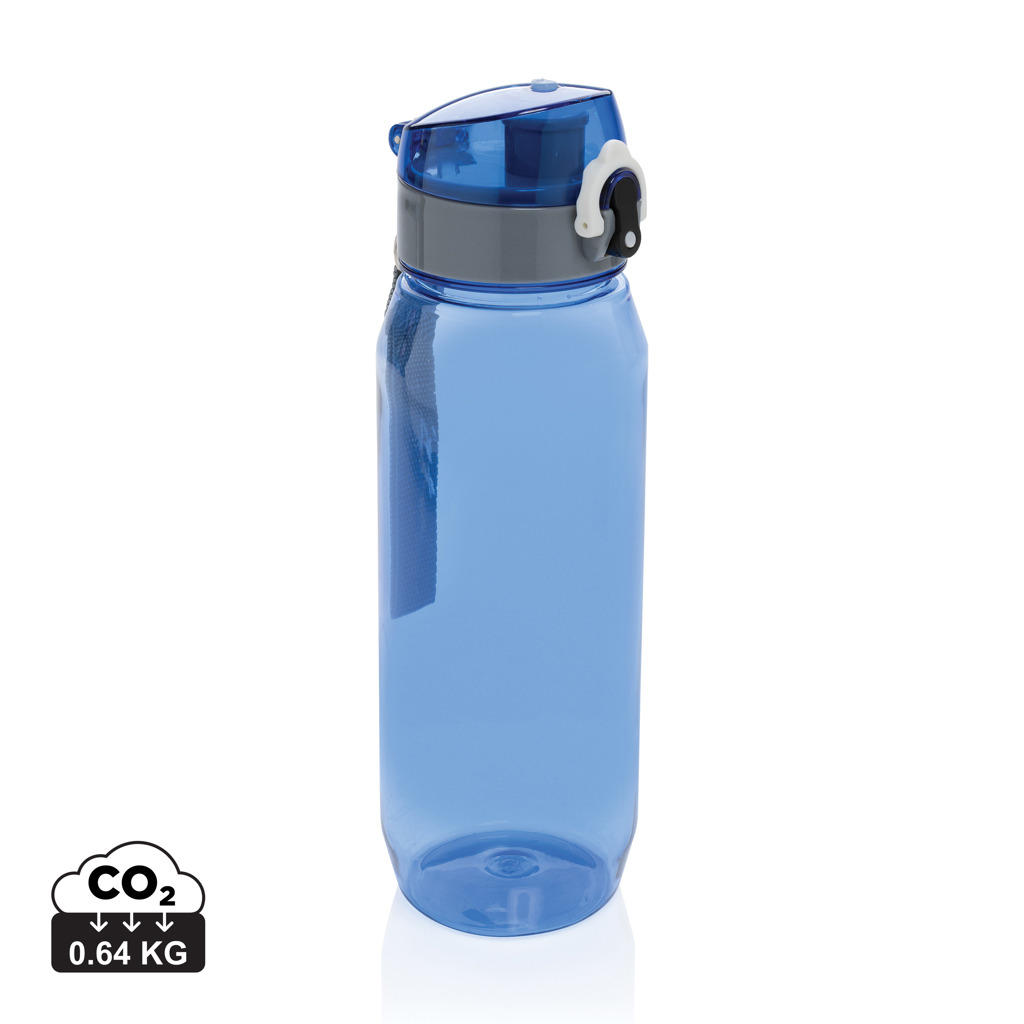 Yide verschließbare Wasserflasche aus RCS rec. PET, 800ml