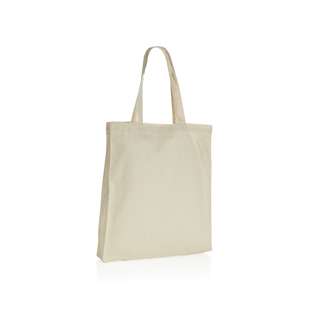 Impact AWARE™ recycelte Baumwolltasche 145gr mit Boden