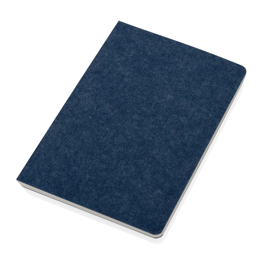 Phrase GRS-zertifiziertes A5-Notizbuch aus recyceltem Filz