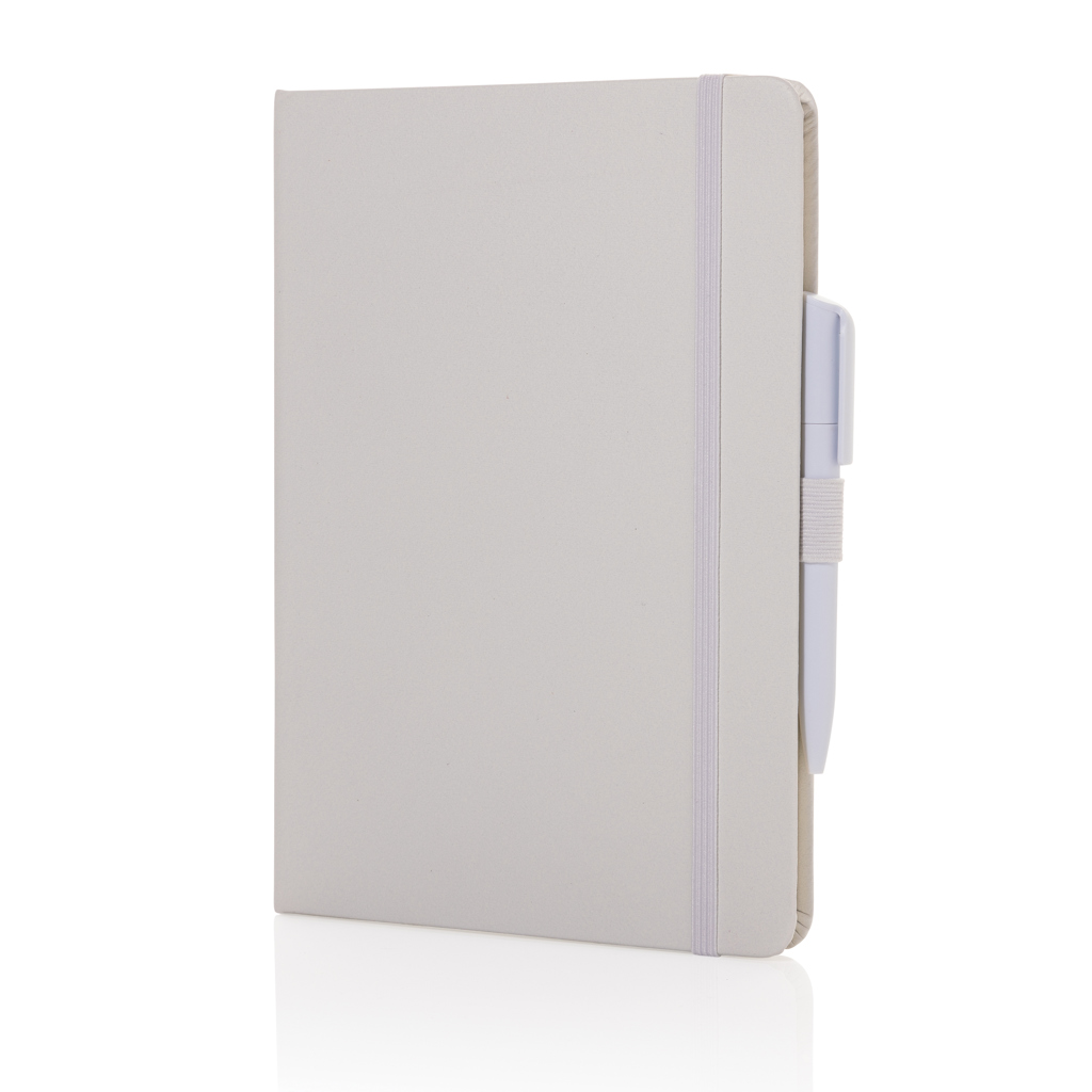 Sam A5 Notizbuch aus RCS zertifiziertem Lederfaserstoff