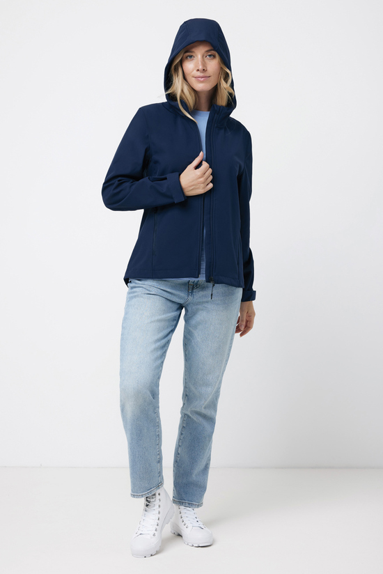 IQONIQ Makalu Damen Softshelljacke aus recyceltem Polyester