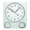 Rechteckige Wanduhr SATURN 56-0401517