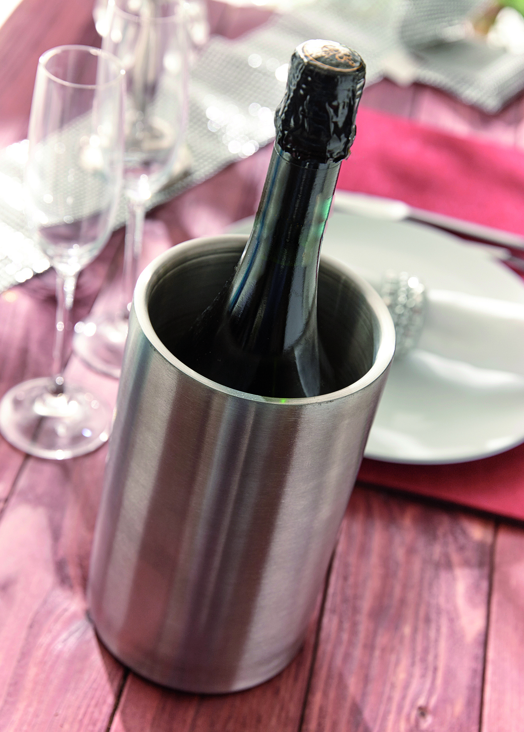 Doppelwandiger Flaschenkühler KEEP IT COOL