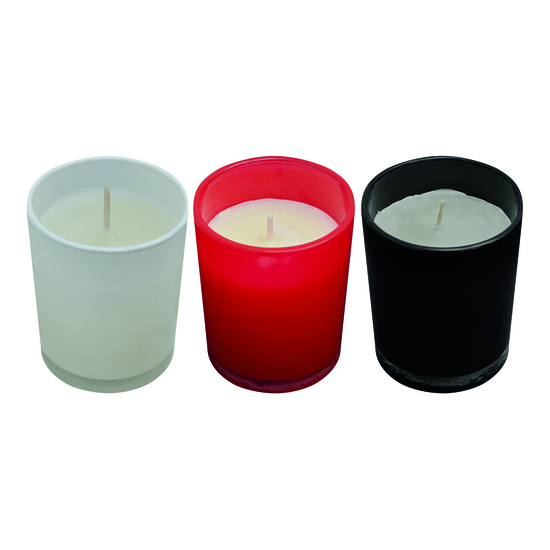 Kerze im Glas SPHERE