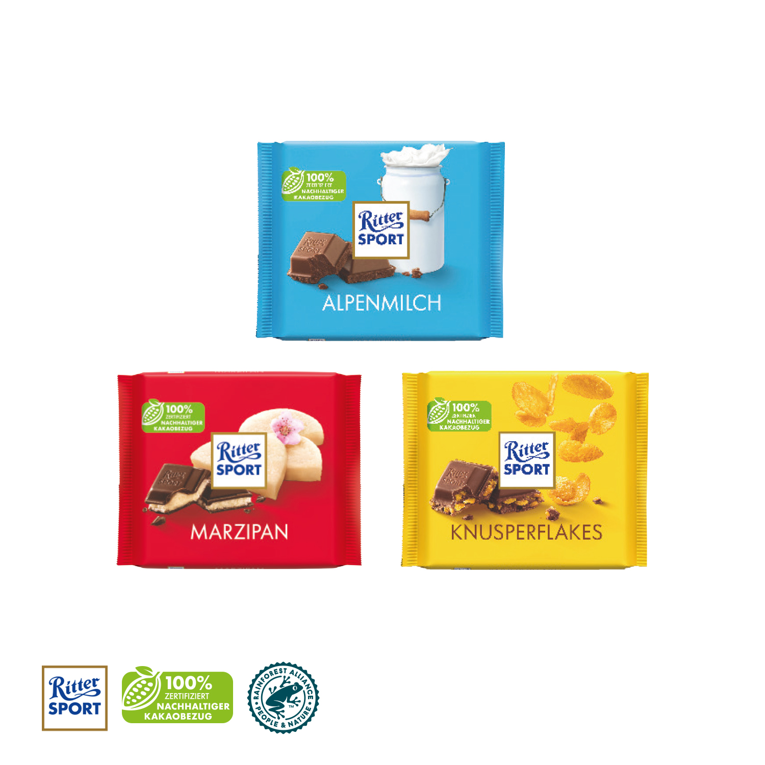 SCHOKOTAFEL RITTER SPORT „OSTERHASE”
