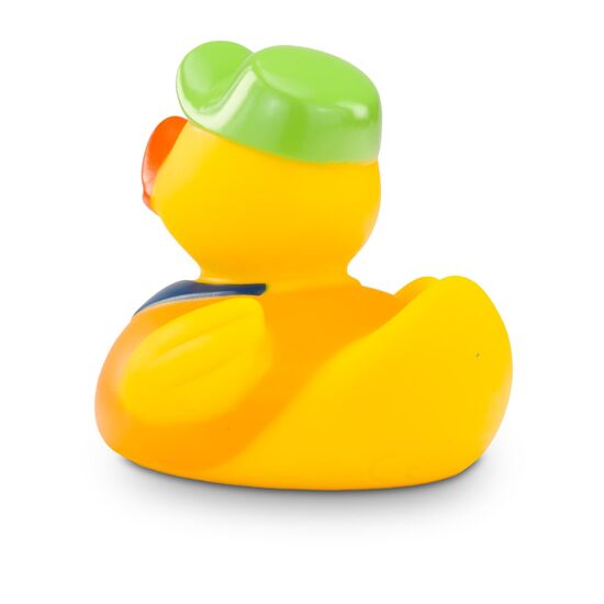 Hugo Handwerker mit orangenem Shirt