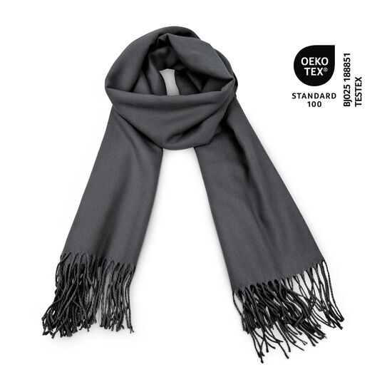 Schal Modena anthrazit - 60 x 180 cm, 230 g/m²