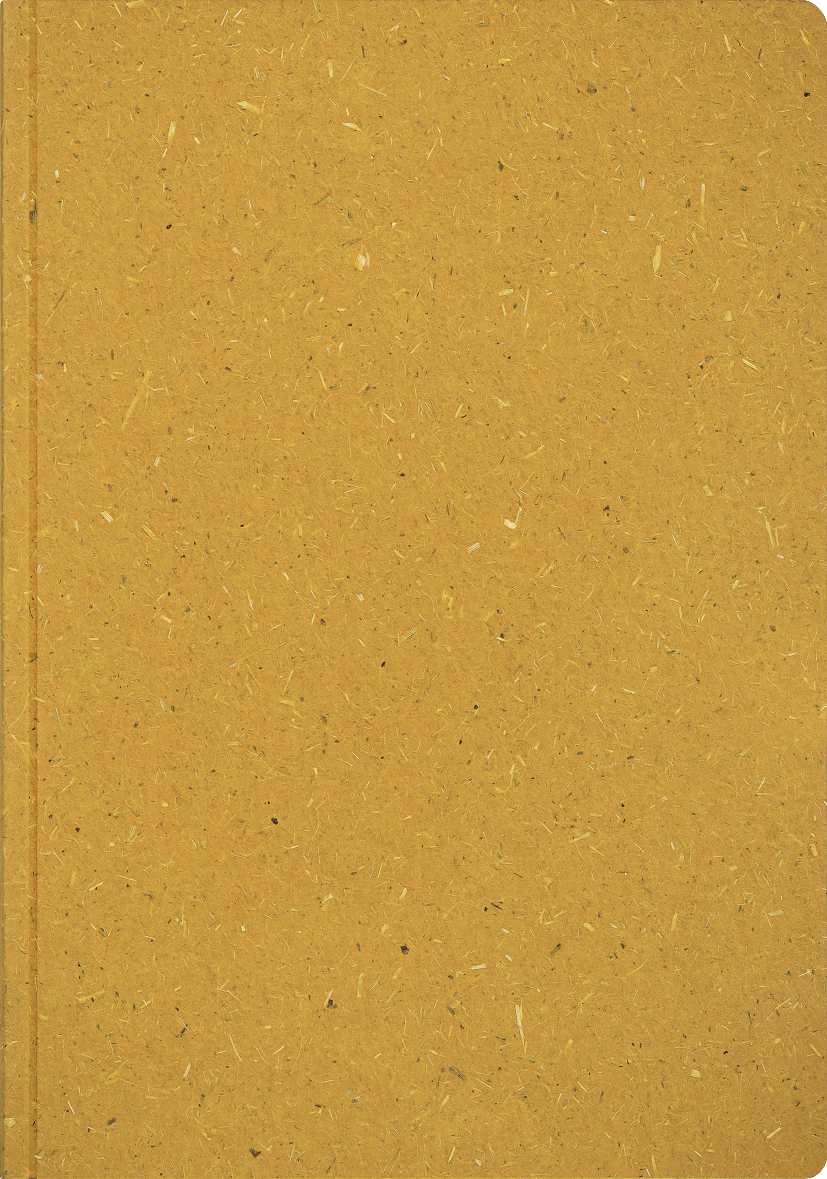 Notizheft Earth Tone A5, orange (curcuma), Naturpapier