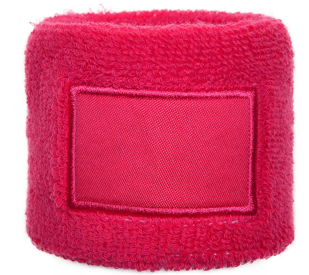 Frottier Armschweißband 6cm mit Label 1520