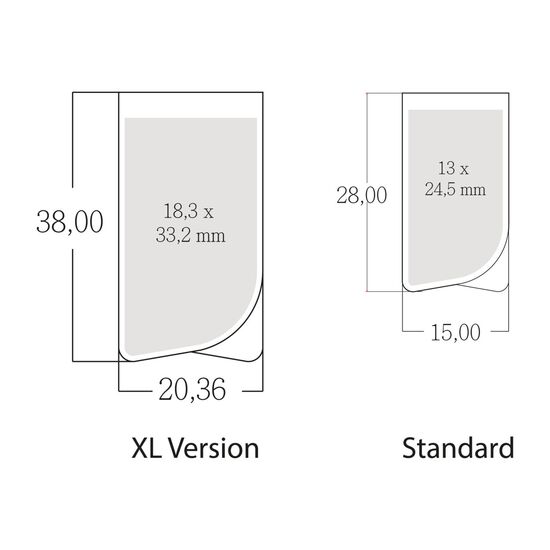ROMINOX® Prime Clip Gold XL
