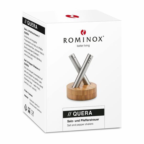 ROMINOX® Salz- & Pfefferstreuer // Quera