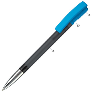 Kugelschreiber Nash Combi mit Metallspitze