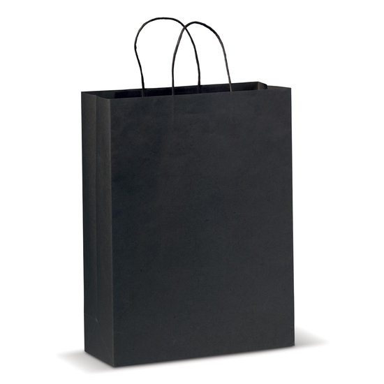 Große Papiertasche im Eco Look 120g/m²