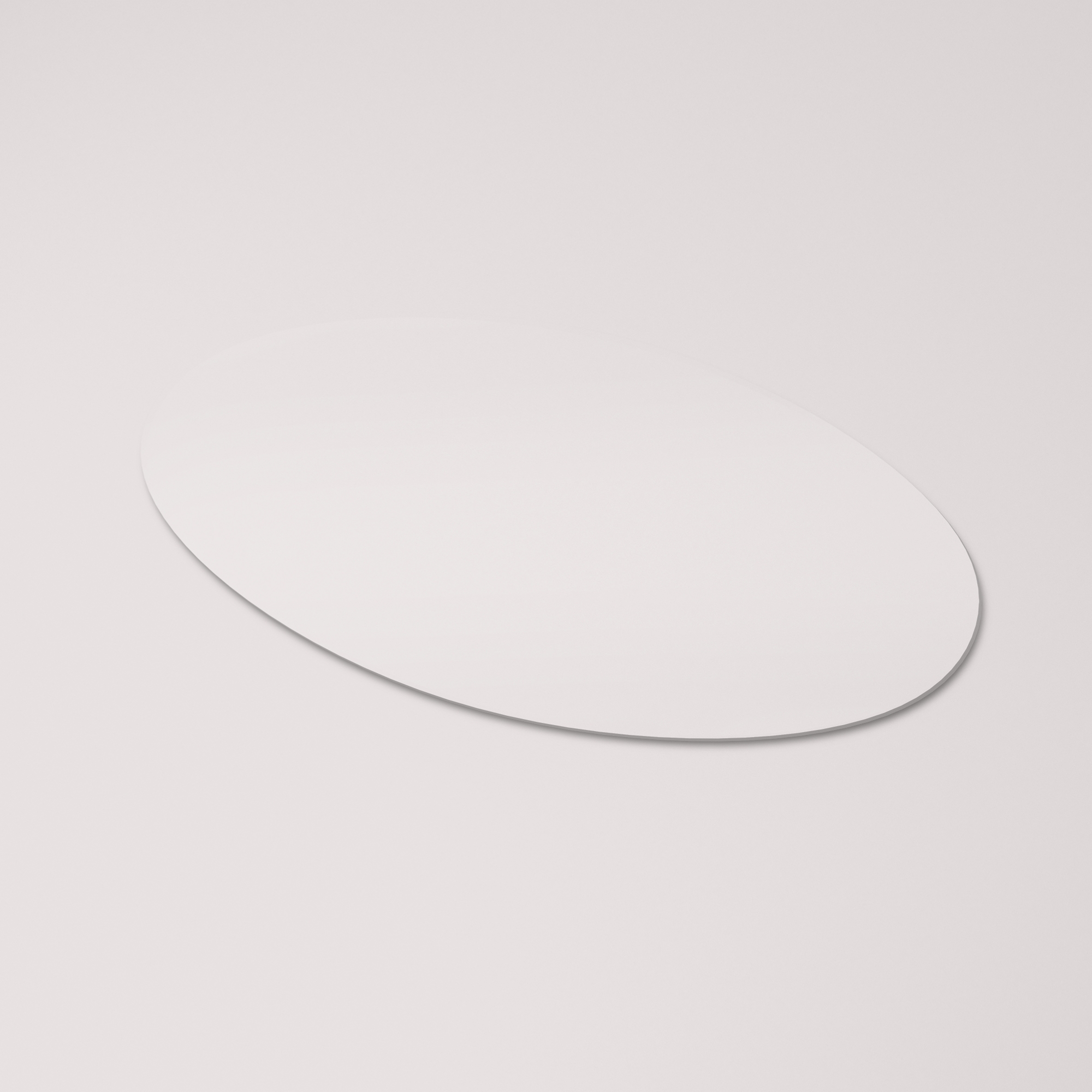 Vinyl Sticker Oval 40x20mm