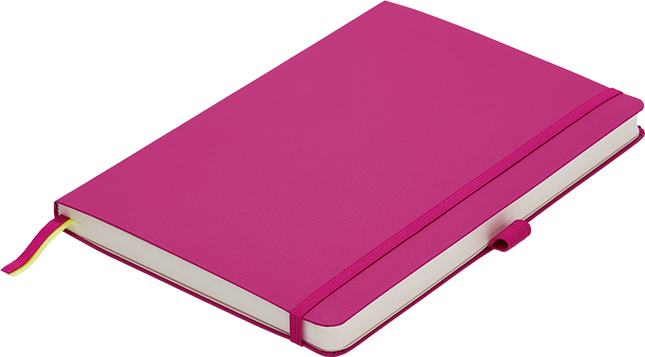 Notizbuch Softcover pink A5