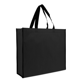 öko Krafttasche non-woven  DNW066 40 x 12 x 35 cm  schwarz kraft - non-woven schwarz