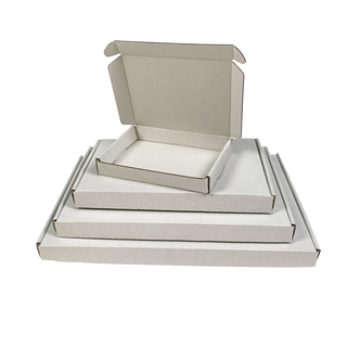 Versandkartonagen  VPD123 35 x 25 x 2,5 cm weiss