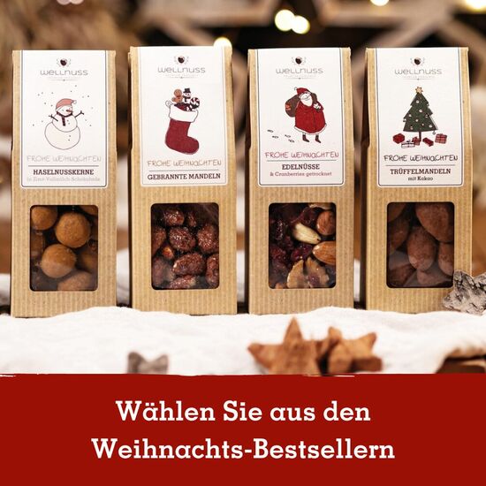 8 Weihnachts-Snacks in der Birkenholzbox