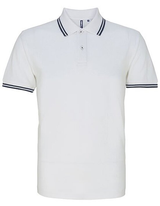 AQ011 Asquith & Fox Men´s Classic Fit Tipped Polo