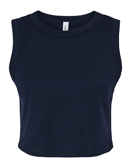 BL1013 Bella Women´s Micro Rib Muscle Crop Tank