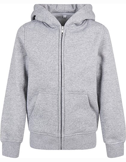 BY188 Kids´ Organic Basic Zip Hoody