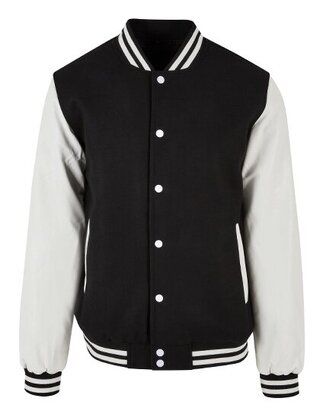 BY269 Build Your Brand Oldschool College Jacket