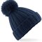 Verbier Faux Fur Pop Pom Chunky Beanie