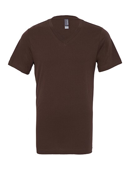 Unisex Jersey Short Sleeve V-Neck Tee