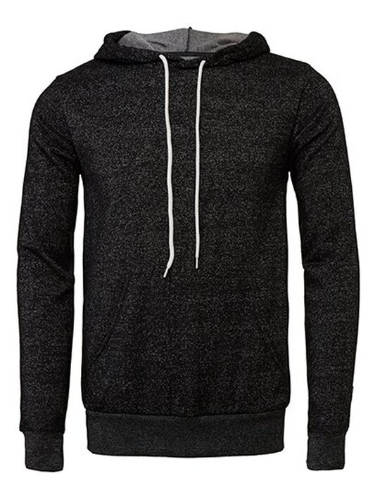 Unisex Pullover Poly-Cotton Fleece Hoodie