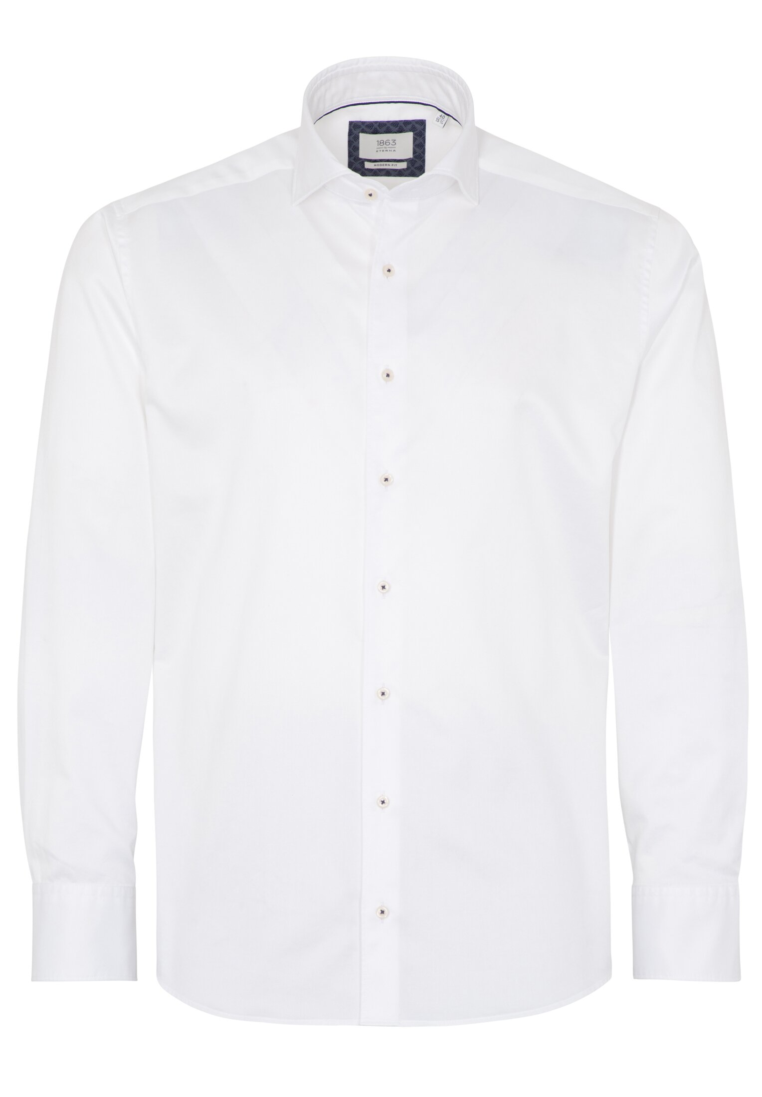 Eterna Hemd Soft Luxury Shirt Twill - Modern Fit - Ohne Brusttasche
