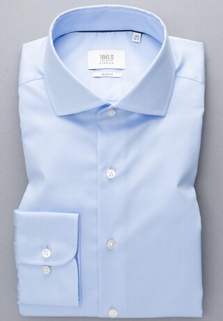 Eterna Hemd Luxury Shirt Twill - Slim Fit - ohne Brusttasche