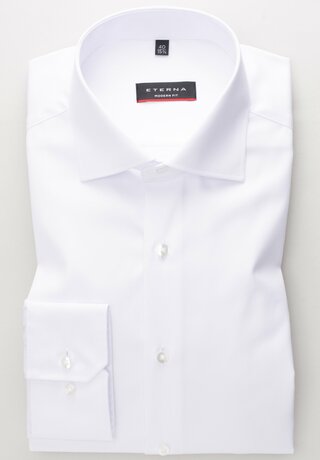 Eterna Hemd Cover Shirt Twill - Modern Fit - ohne Brusttasche