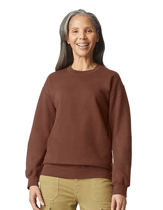 GSF000 Softstyle® Midweight Fleece Adult Crewneck Sweatshirt
