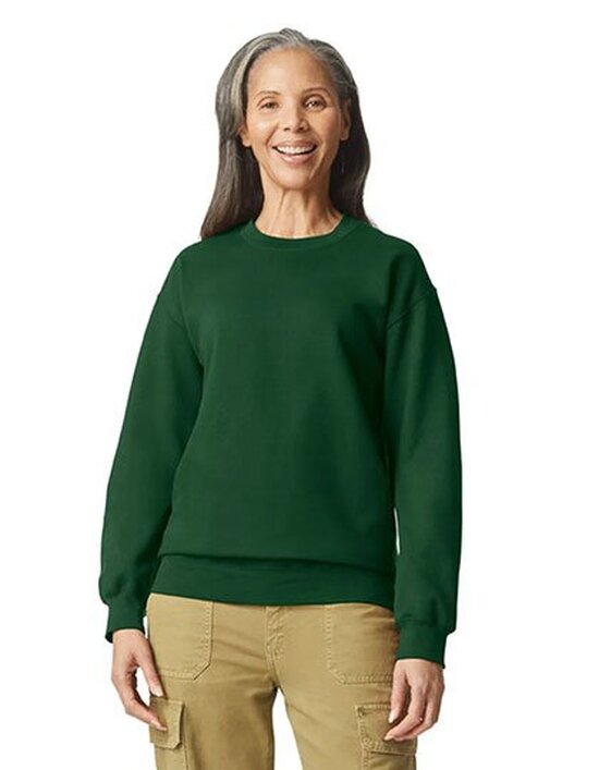 GSF000 Softstyle® Midweight Fleece Adult Crewneck Sweatshirt
