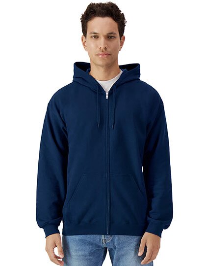GSF600 Gildan Softstyle® Midweight Fleece Adult Full Zip Hooded Sweatshirt