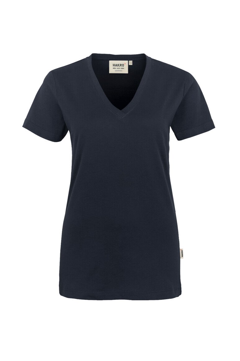 HAKRO Damen V-Shirt Classic NO. 126