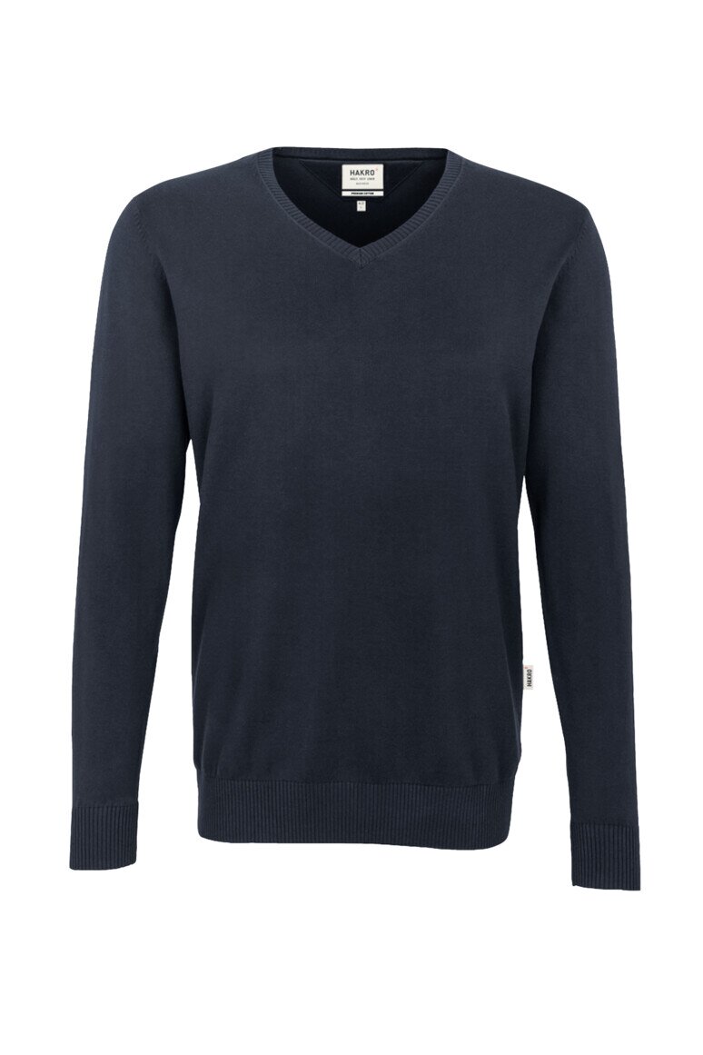 HAKRO V-Pullover Premium-Cotton NO. 143