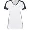 HAKRO Damen V-Shirt Contrast Mikralinar® NO. 190
