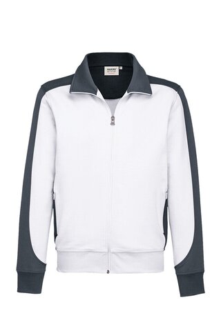HAKRO Sweatjacke Contrast Mikralinar® NO. 477