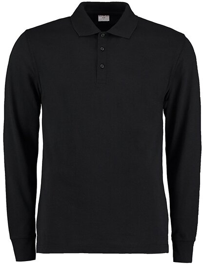 Men`s Classic Fit Piqué Polo Shirt Long Sleeve