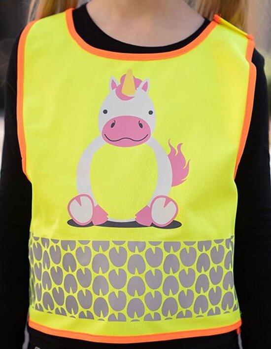 KX119K Korntex Children's Safety Vest Funtastic Wildlife CO² Neutral
