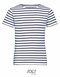 Kids` Round Neck Striped T-Shirt Miles