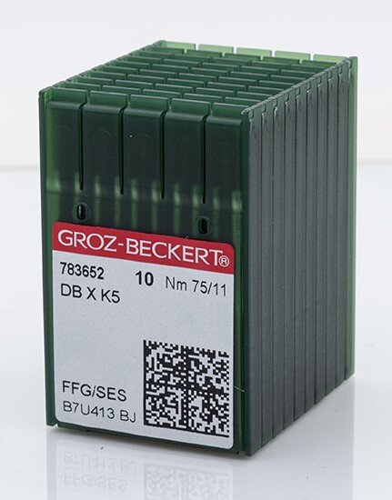 Nadeln 75er mit halbrunder Spitze (100 Stück)