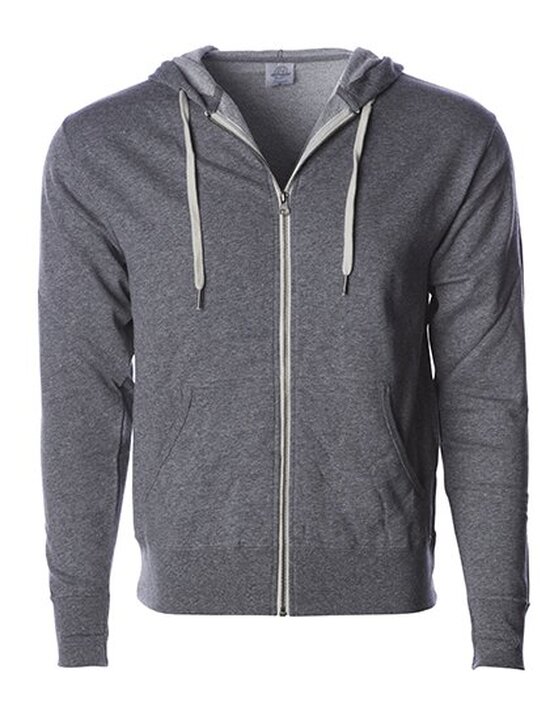 Unisex Midweight French Terry Zip Hood