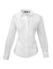 Ladies` Poplin Long Sleeve Blouse