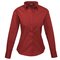 Ladies` Poplin Long Sleeve Blouse