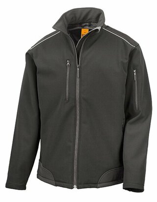 Ripstop Soft Shell Workwear Jacket with Cordura Panels